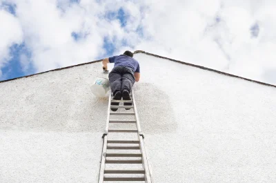 Peinture extérieure à Firmi — façades et ravalement